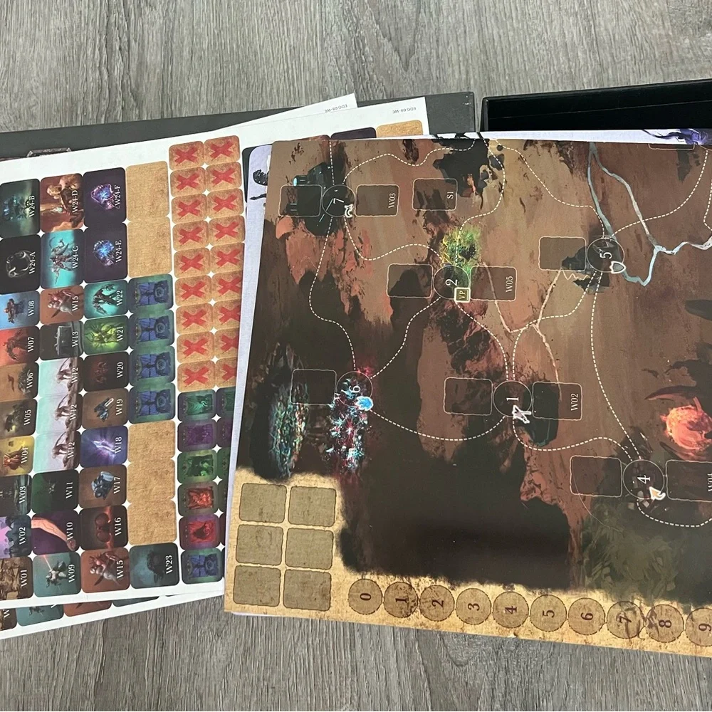 The Edge Dawnfall Stretch Goals Awaken Realms Board Game with Miniatures - Picture 3 of 5